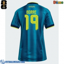 Fotballdrakt Dame Colombia Rafael Santos Borre #19 Bortedrakt VM 2026 Kortermet